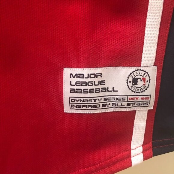 MLB St. Louis Cardinals Baseball Pujols Red Jersey NWT Size M Dynasty Series NWT - Picture 9 of 12